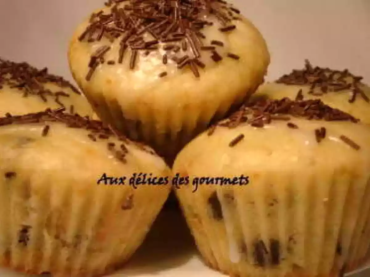 Muffins au babeurre et aux pépites de chocolat