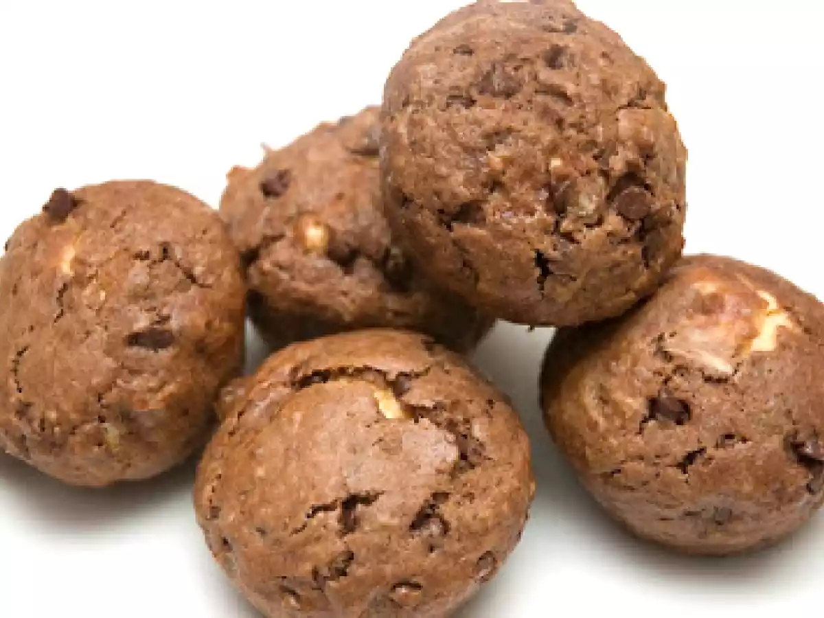 Muffins au Bailey's, au fromage à la crème et au chocolat