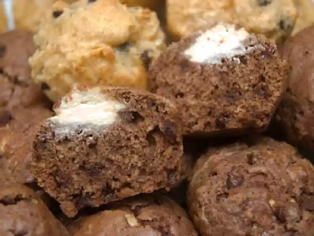 Muffins au Bailey's, au fromage à la crème et au chocolat - photo 2