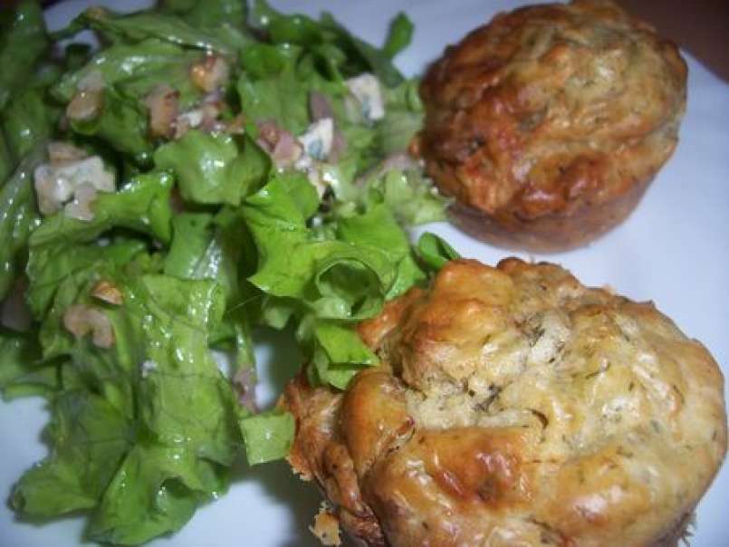 Muffins au bleu d'Auvergne et au surimi, photo 1