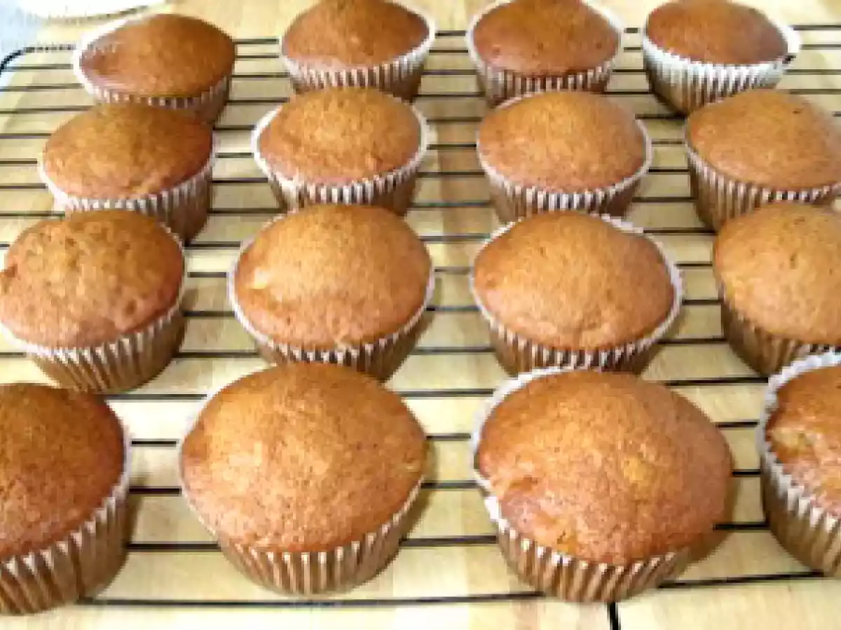 Muffins au café et raisin secs