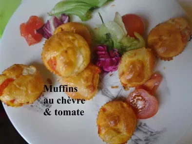 Muffins au Chèvre et Tomate