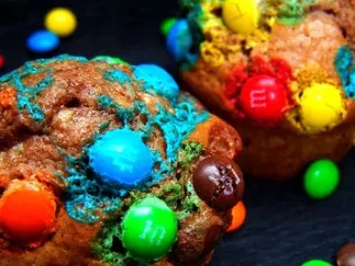 Muffins au chocolat & mms - photo 2