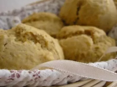 Muffins au citron et au gingembre confit