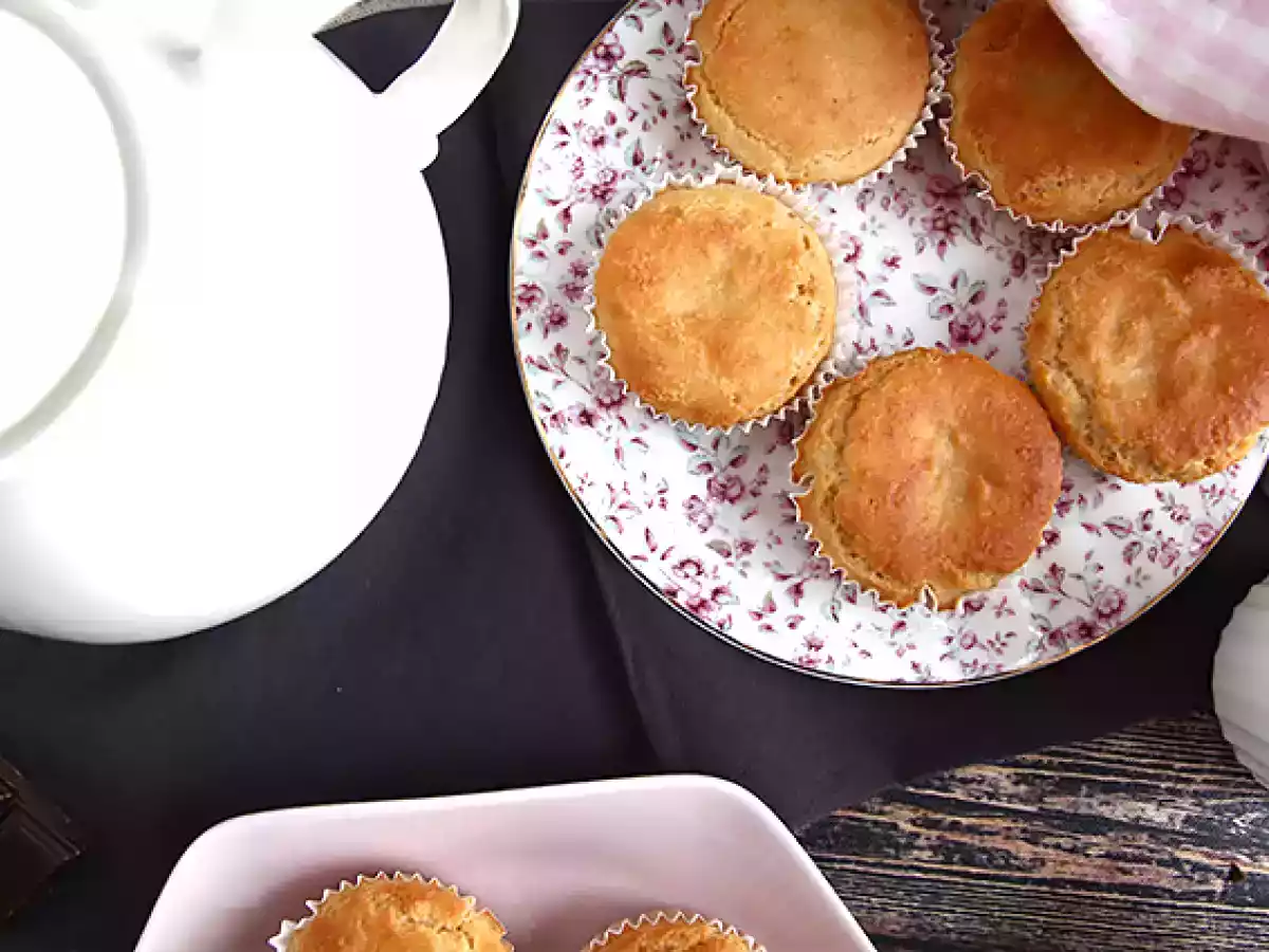 Muffins au coeur chocolaté - Vegan et sans gluten - photo 3