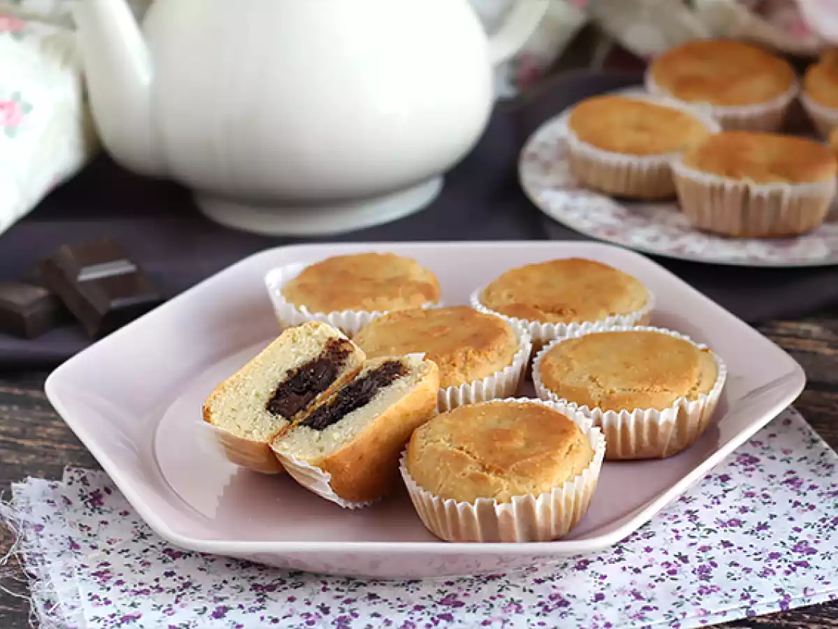 Muffins au coeur chocolaté - Vegan et sans gluten - photo 5