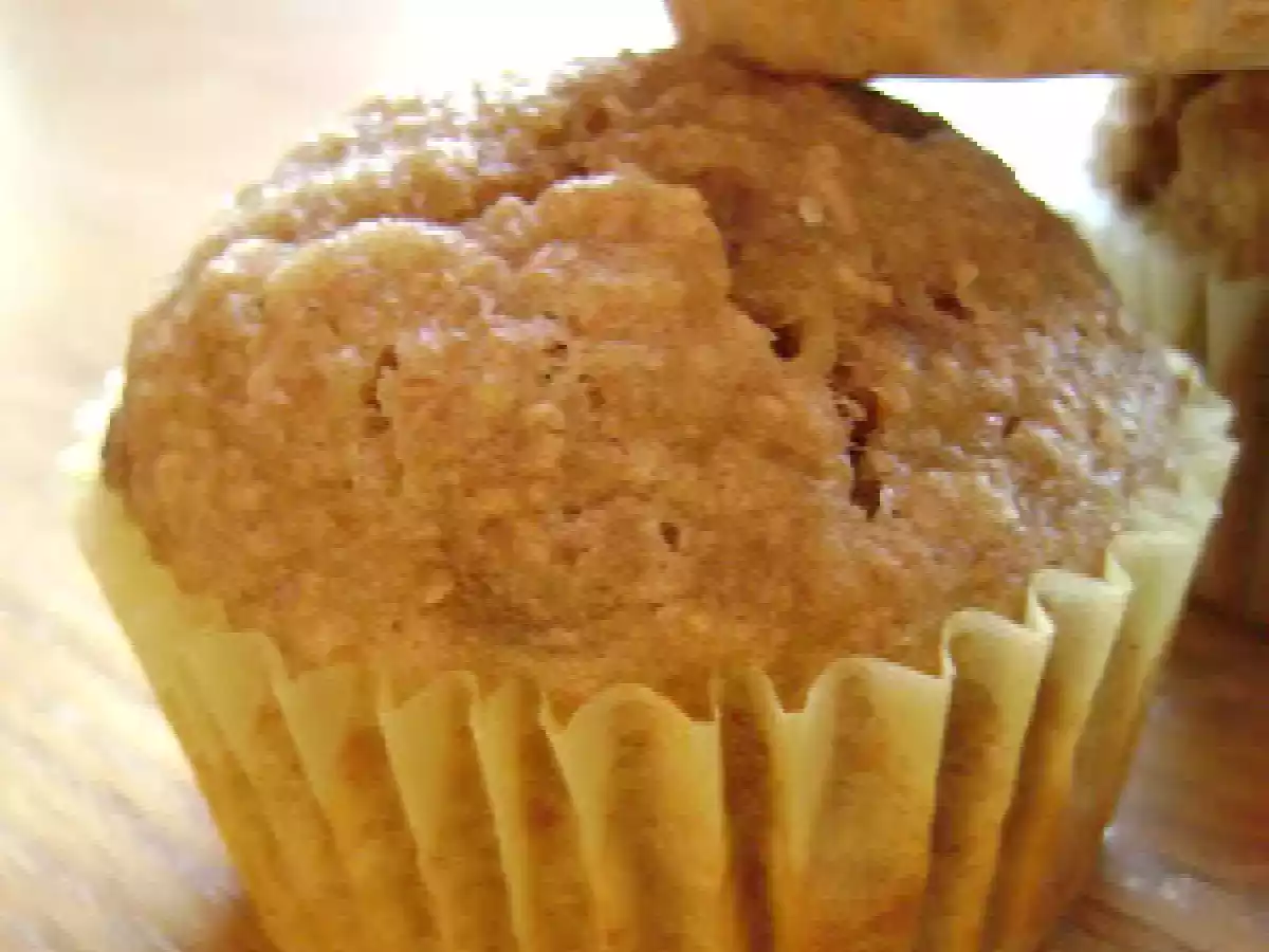 Muffins au germe de blé et aux bananes