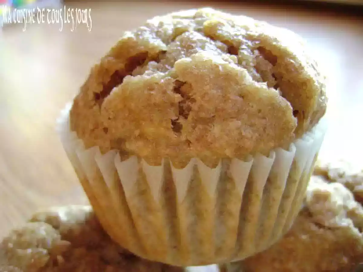 Muffins au germe de blé et aux bananes - photo 2