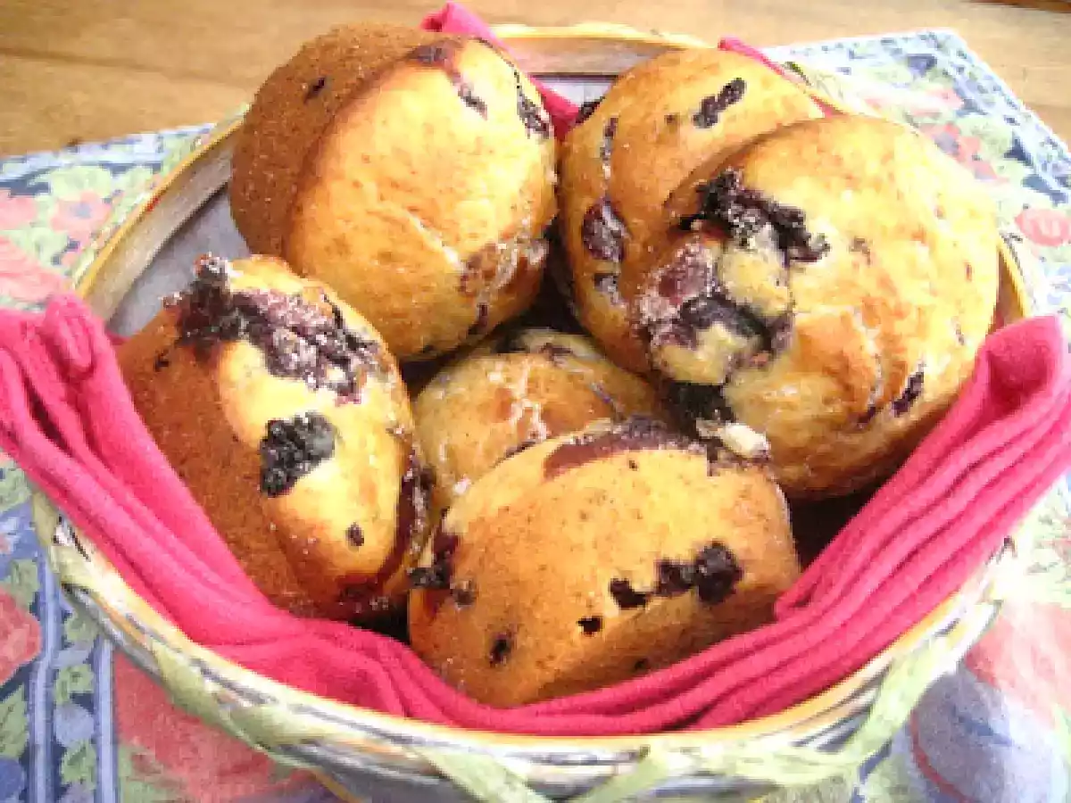 Muffins au germe de blé et aux bleuets - photo 2