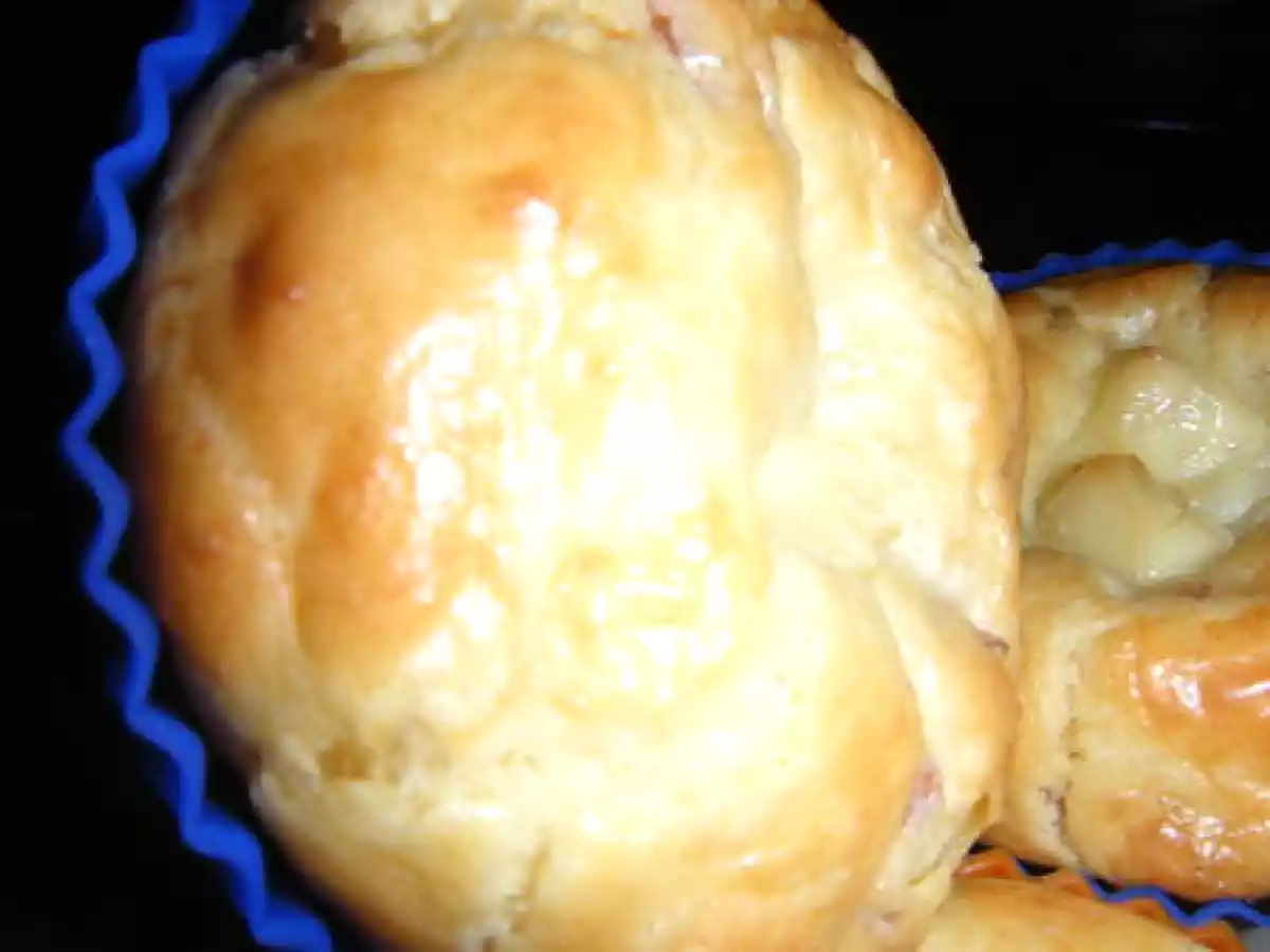 Muffins au jambon, coeur de vache qui rit! - photo 3