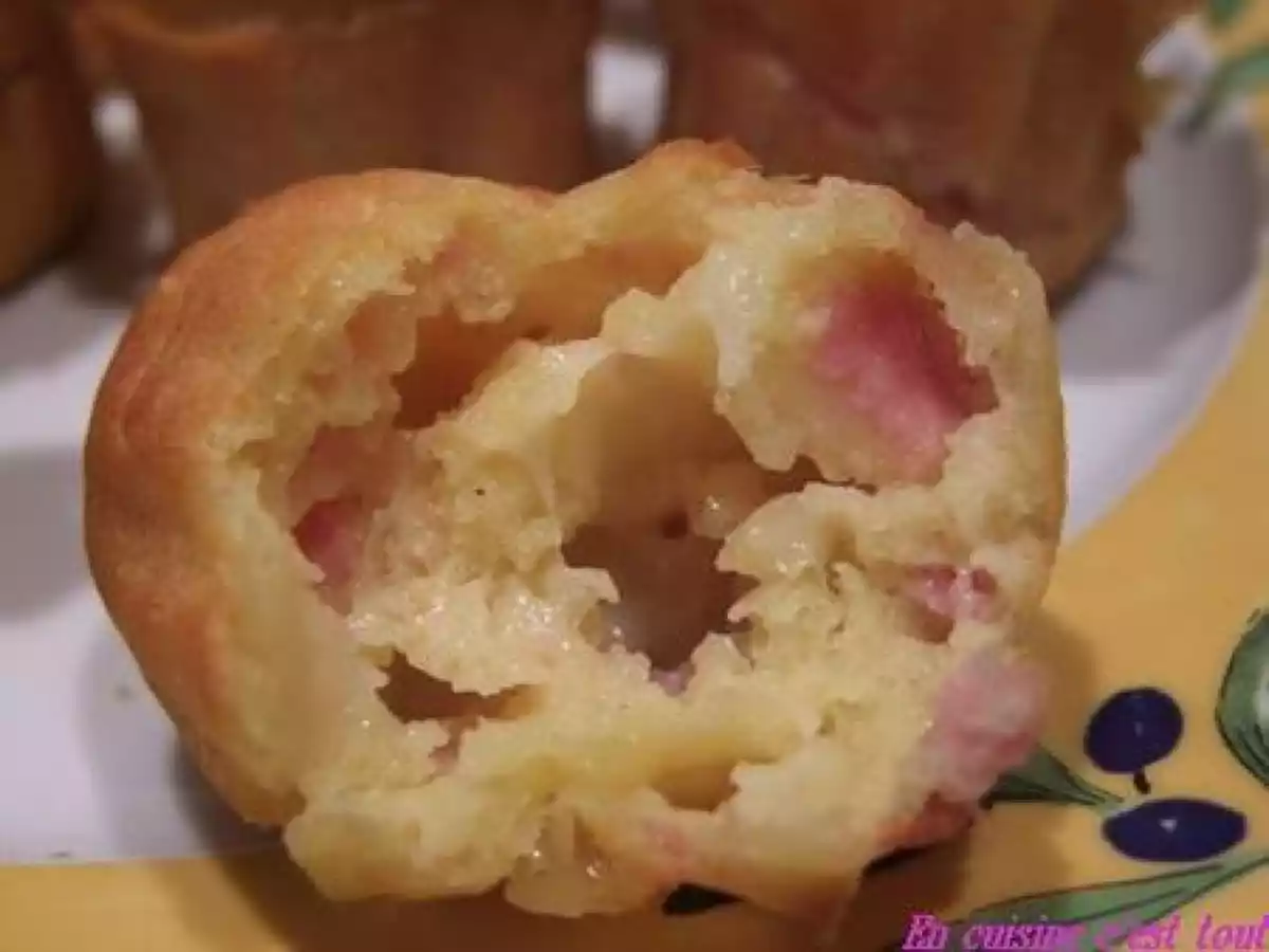 Muffins au jambon et au comté, par Camille - photo 2