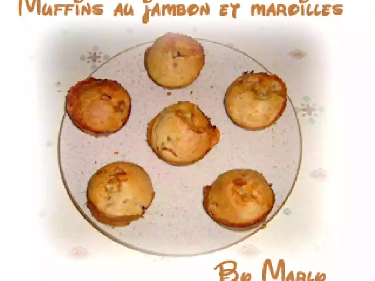 Muffins au jambon et maroilles