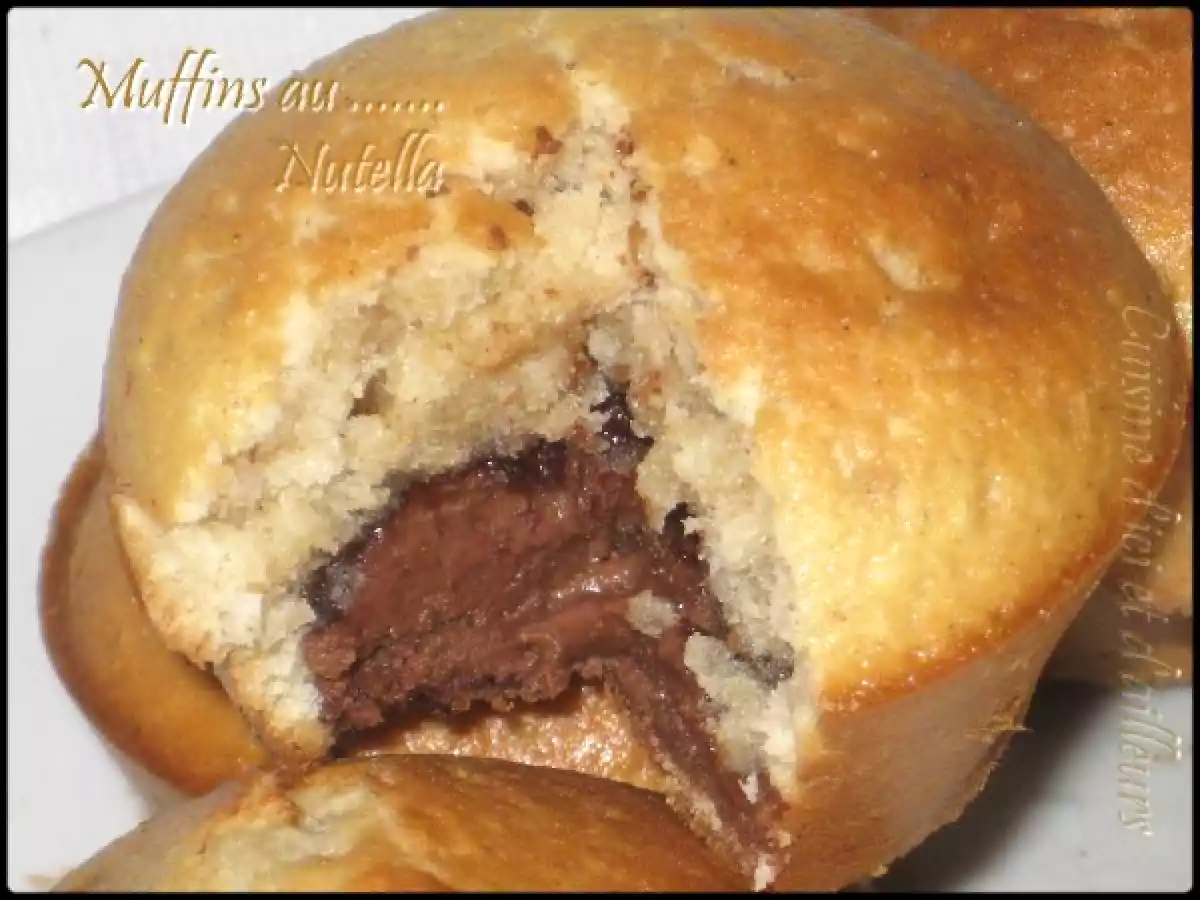 Muffins au nutella