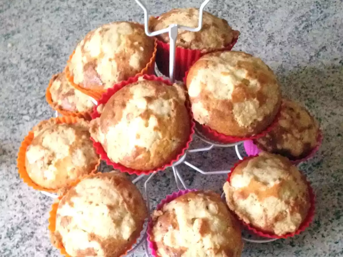 Muffins au Nutella façon crumble