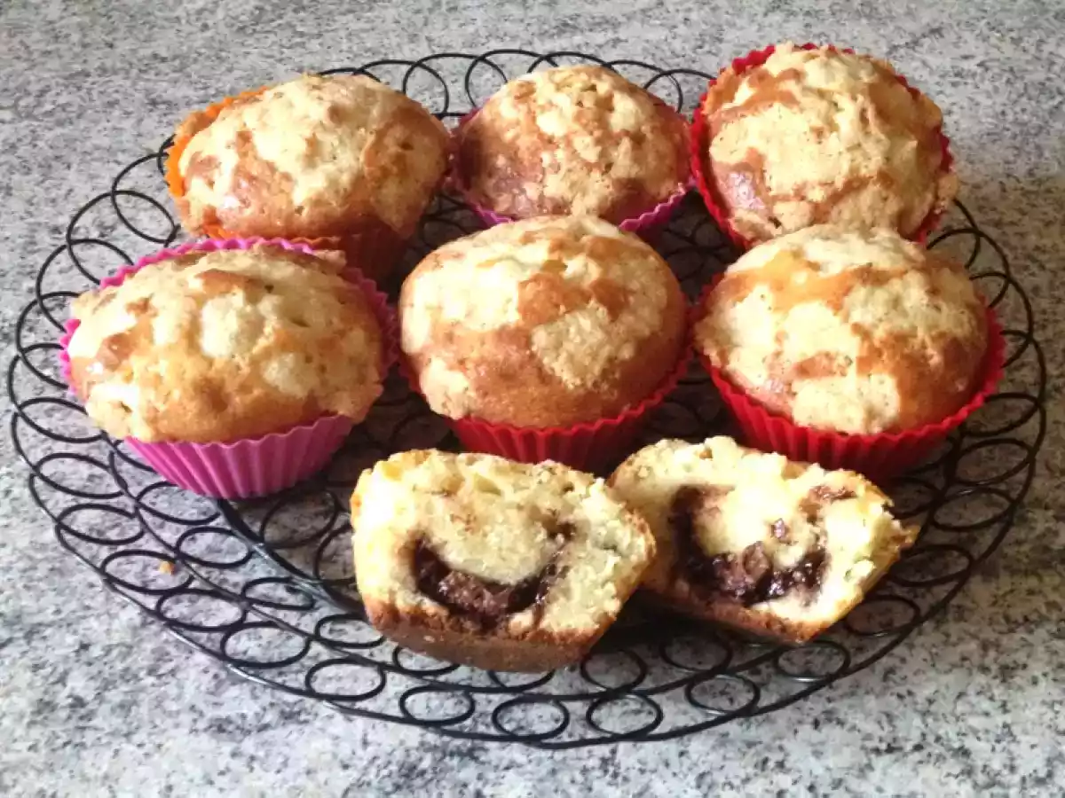 Muffins au Nutella façon crumble - photo 2