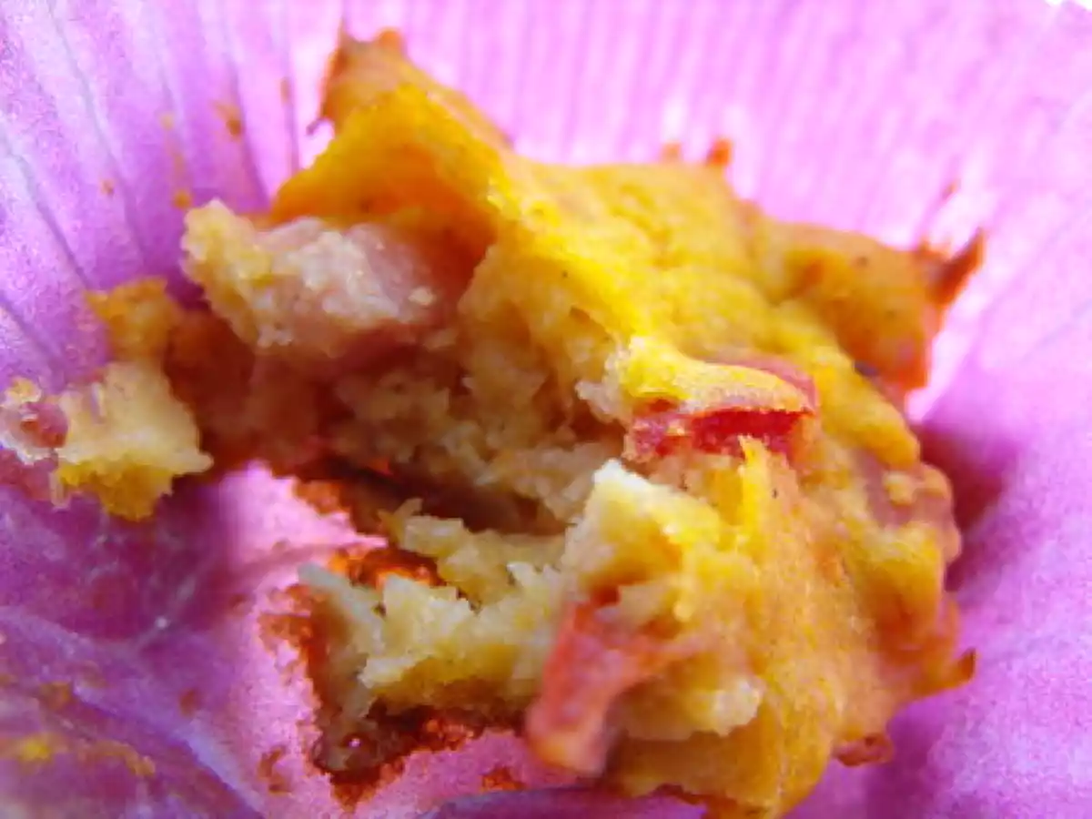 Muffins au potiron, lardons et oignons qui sont trop bons ! - photo 2