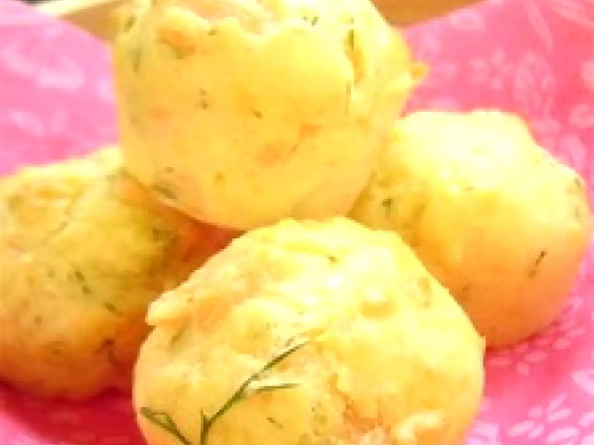 Muffins au saumon fumé et aneth - photo 2