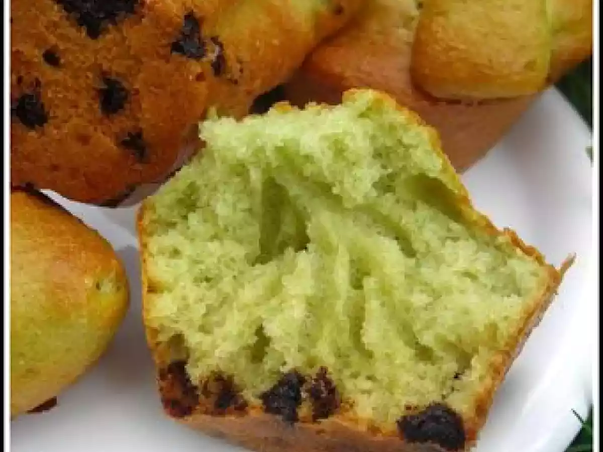 Muffins au Thé Matcha et Pépites de Chocolat - photo 2