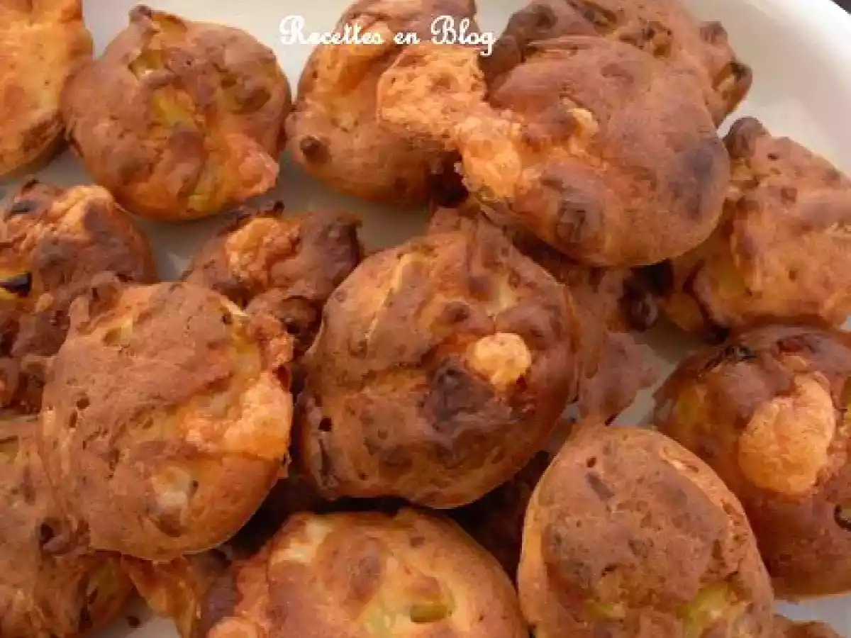 MUFFINS AU TOFU, CHEVRE ET COURGETTES