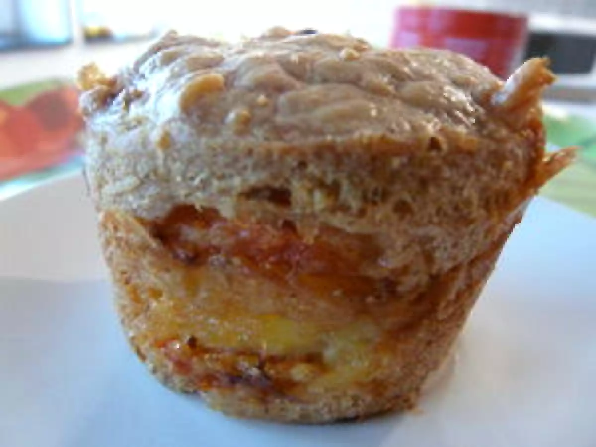 Muffins aux 2 fromages et tomate