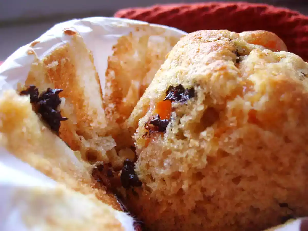 Muffins aux Abricots et Pépites de Chocolat. - photo 3