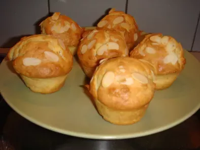 Muffins aux amandes effilées