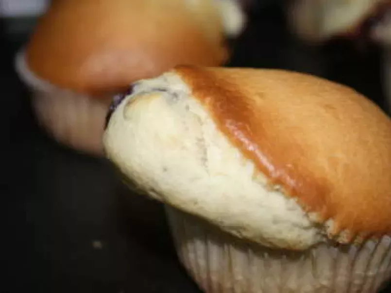 muffins aux amandes et au coeur confiture, photo 1