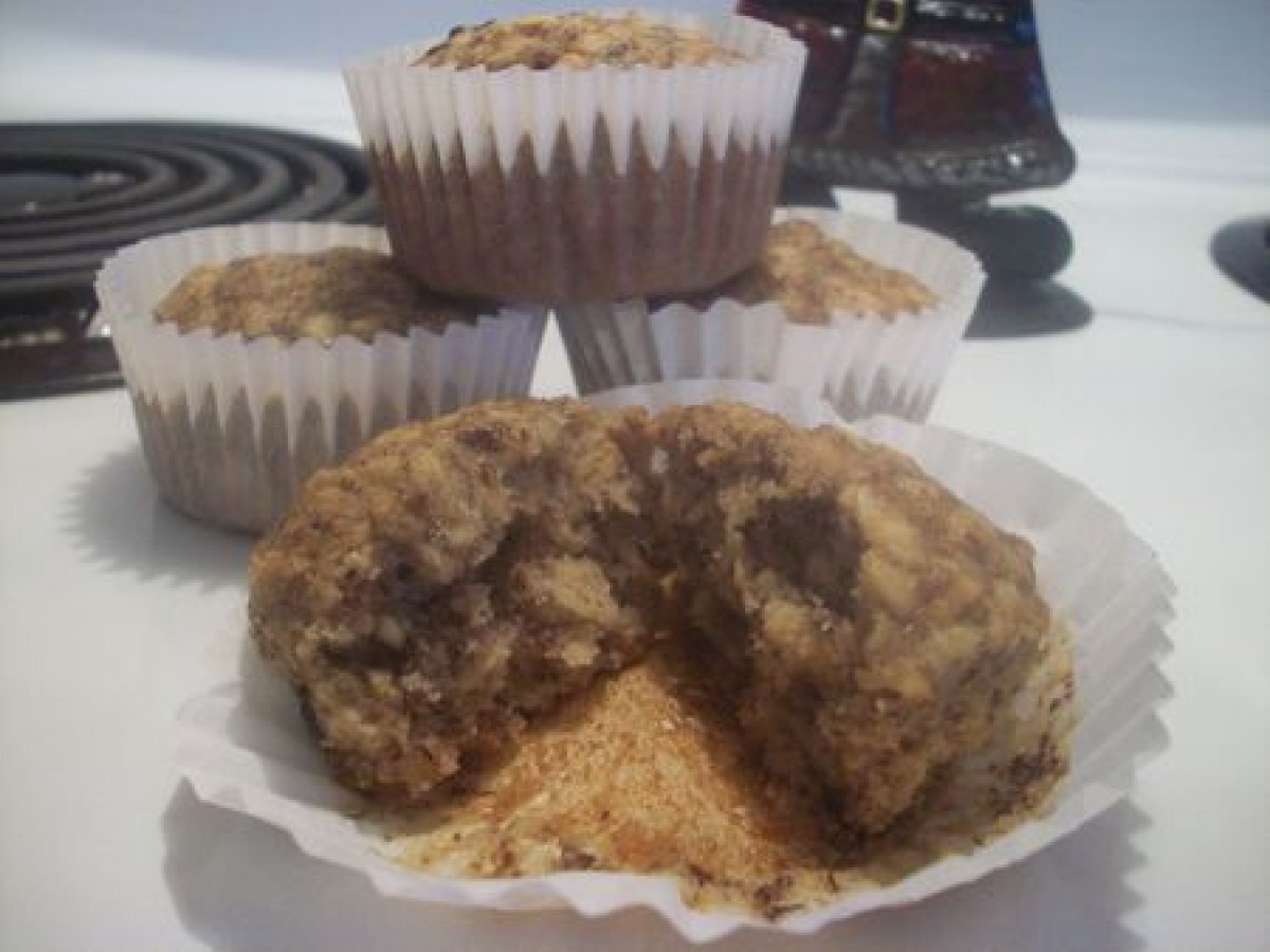 Muffins aux bananes, à l'érable et aux noix sans gluten Recette Ptitchef