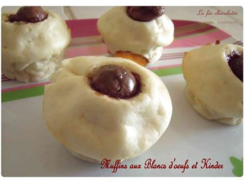 Muffins aux Blancs d'Oeufs et Kinder - photo 2