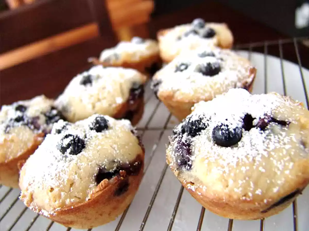 Muffins aux bleuets et chocolat blanc - photo 3