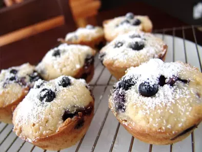Muffins aux bleuets et chocolat blanc, photo 3