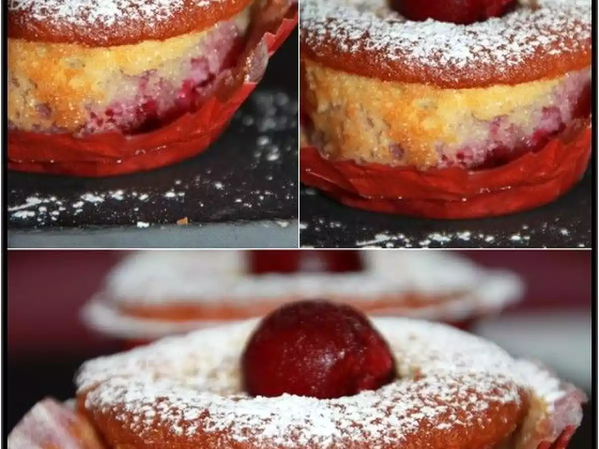 Muffins aux cerises griottes - photo 2