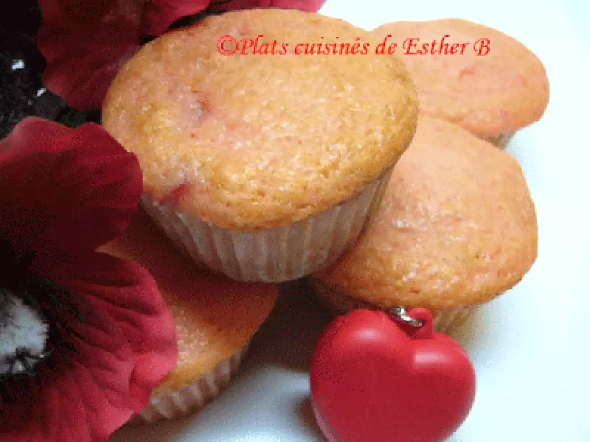 Muffins aux cerises Marasquin