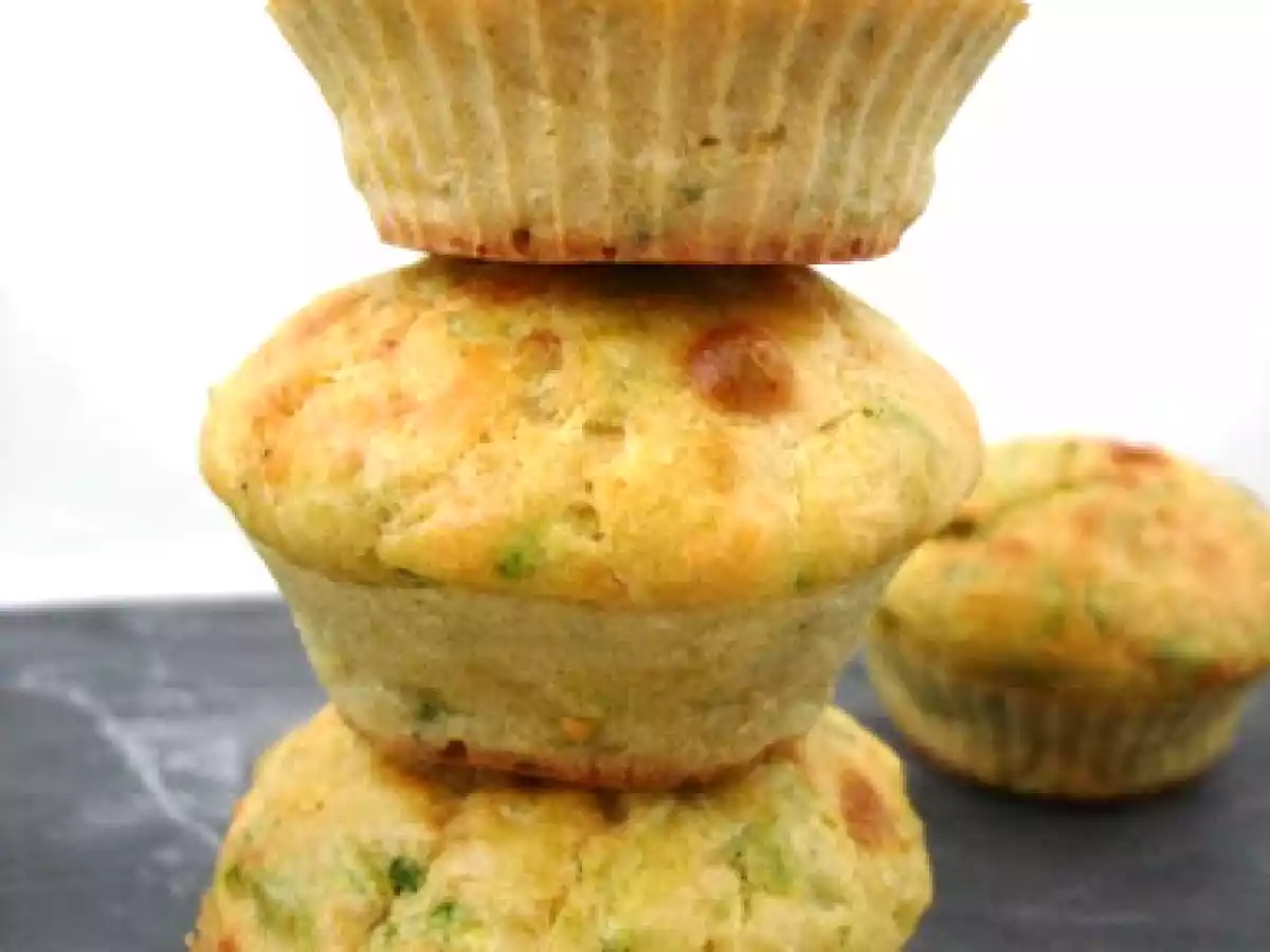 MUFFINS AUX COURGETTES ET A LA MENTHE