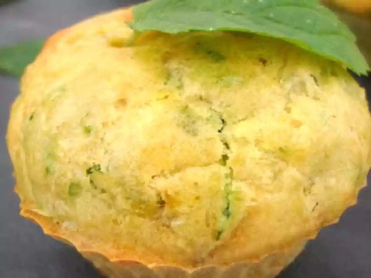 MUFFINS AUX COURGETTES ET A LA MENTHE - photo 2