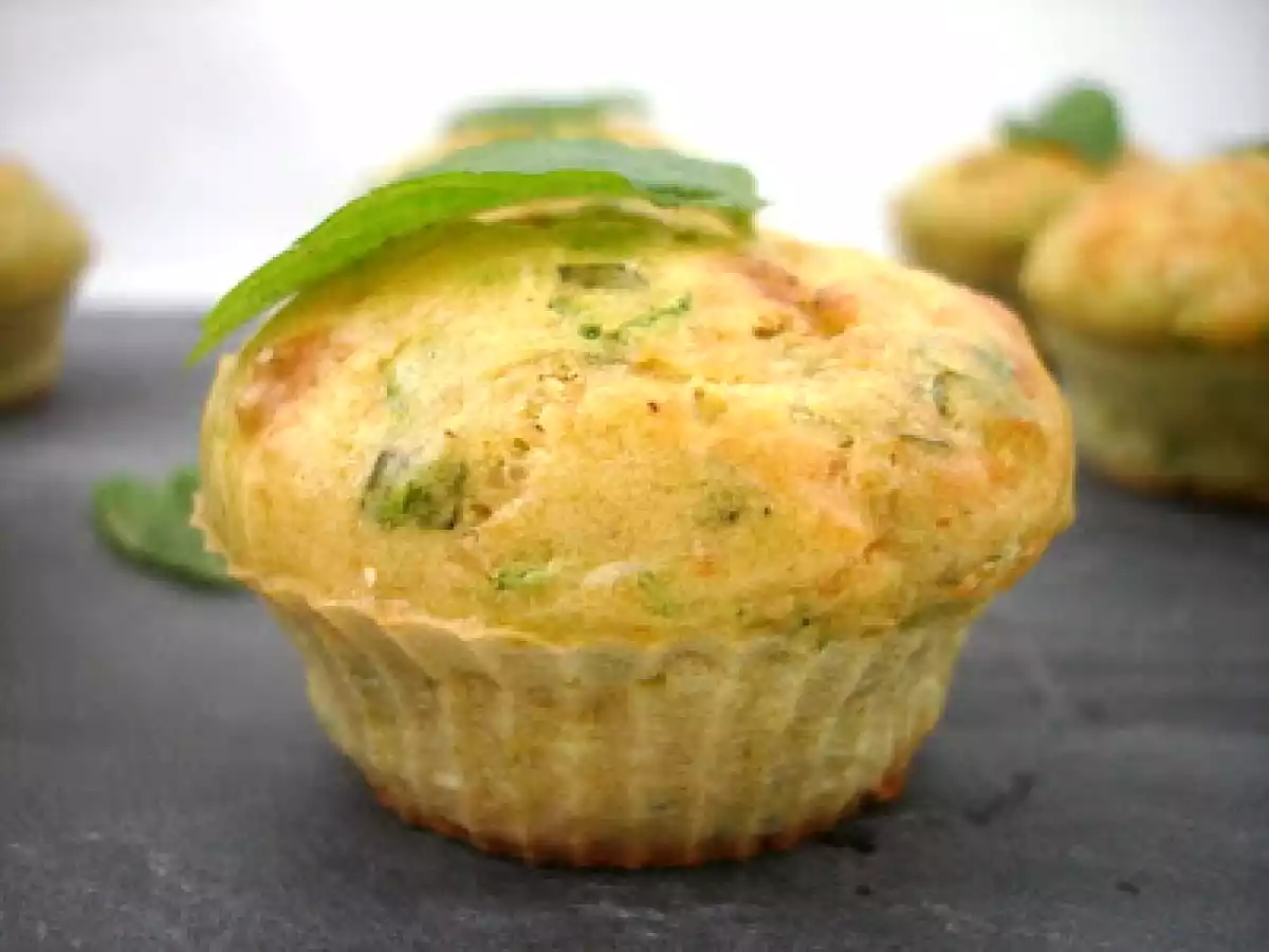 MUFFINS AUX COURGETTES ET A LA MENTHE - photo 4