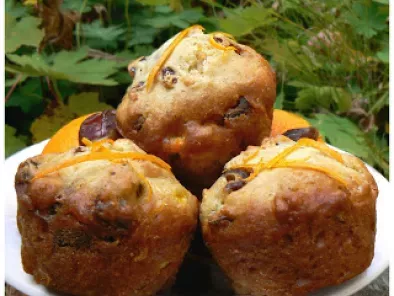 Muffins aux dattes et à l'orange
