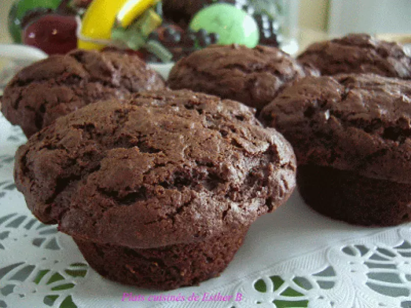 Muffins aux dattes et au chocolat - photo 2