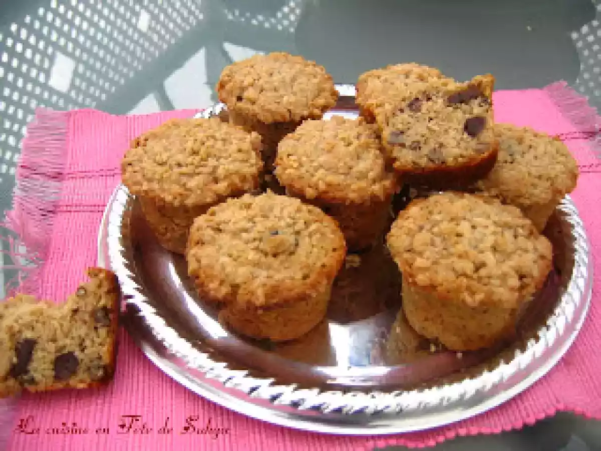 Muffins aux Dattes et aux Flocons d'Avoine