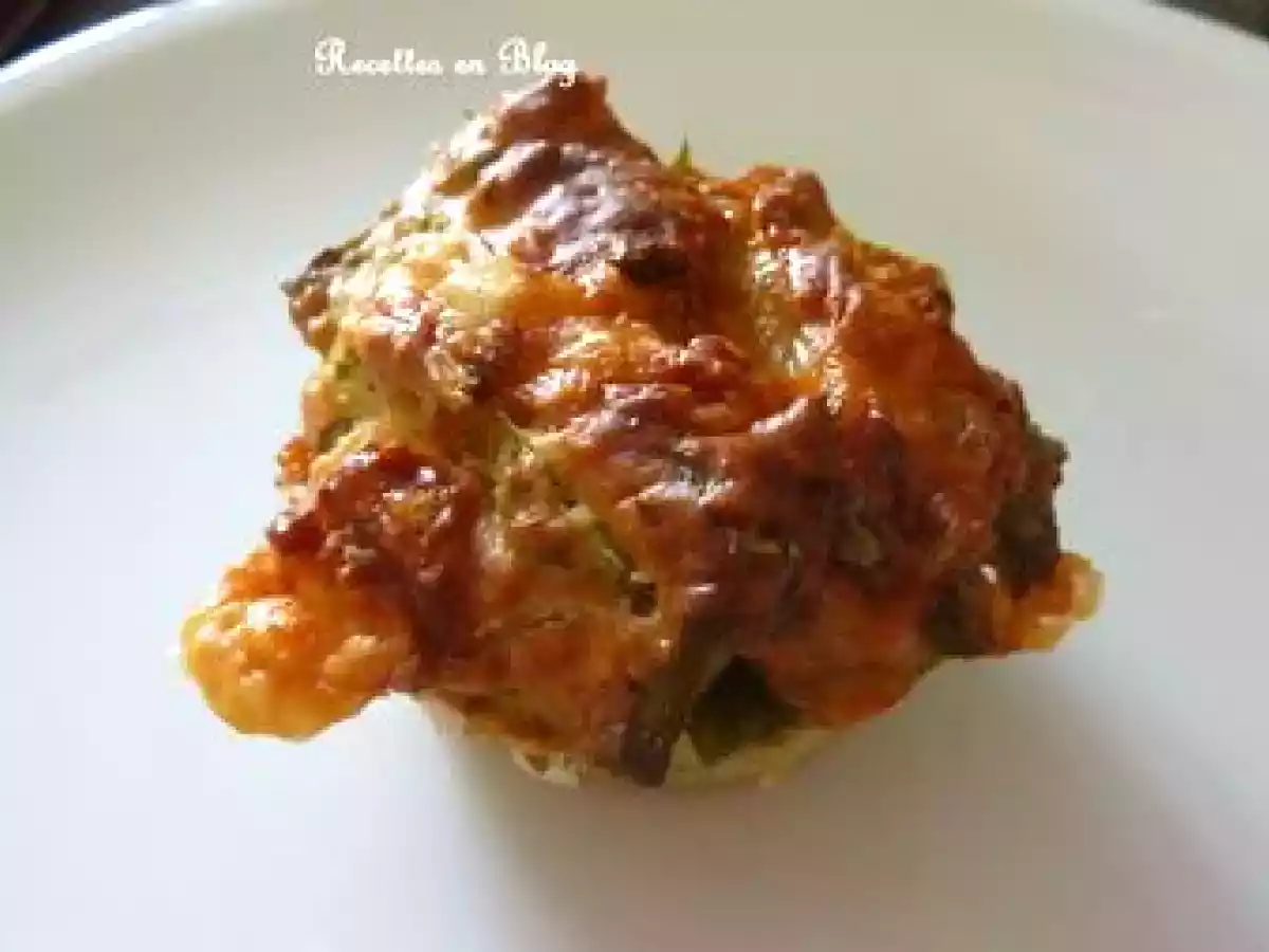 MUFFINS AUX FANES DE RADIS, COMTE ET CHÈVRE - photo 2