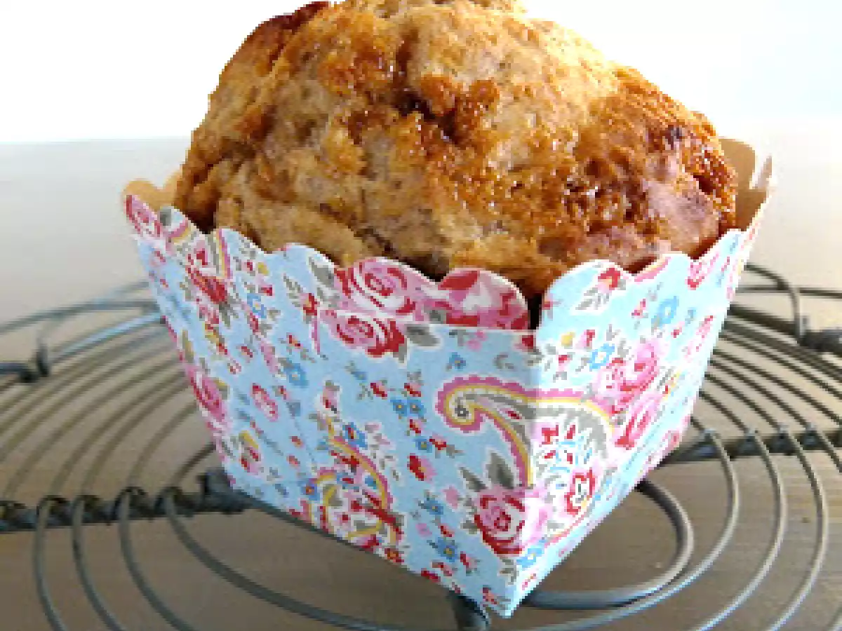 Muffins aux framboises à la farine complète - photo 2