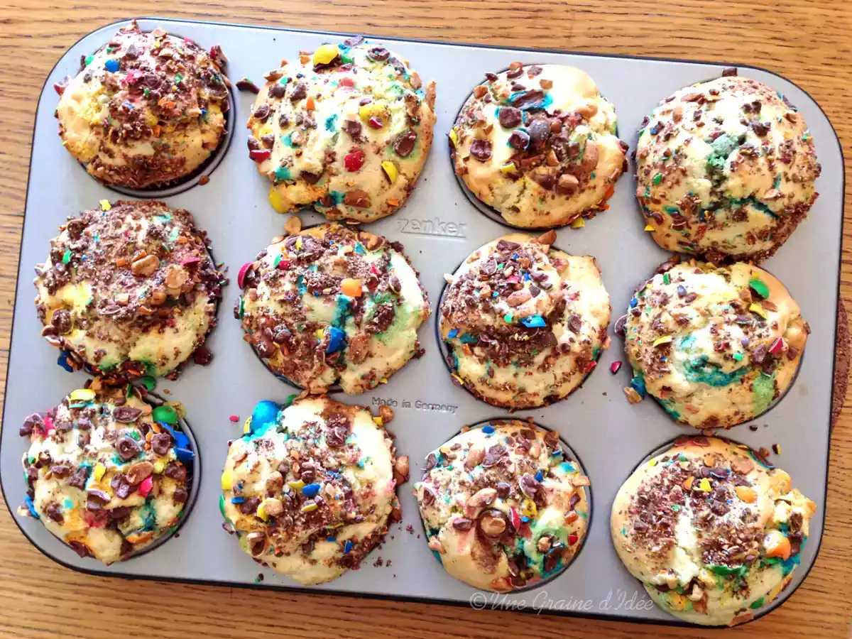 Muffins aux M&M's - photo 2