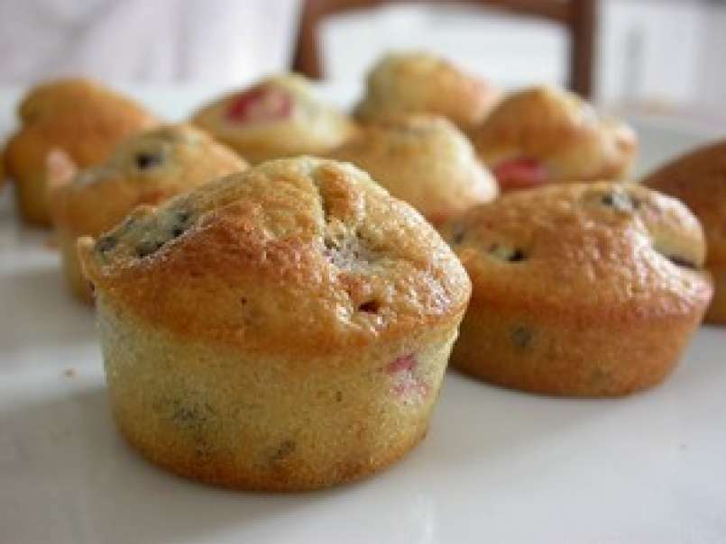 Muffins aux Mûres et Fraises
