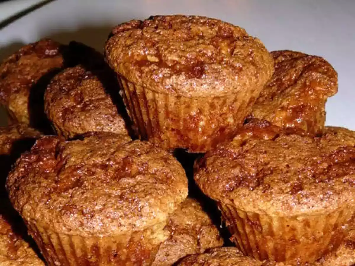 MUFFINS AUX PEPITES DE CARAMEL