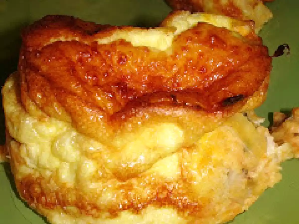 Muffins aux poireaux et à la patate douce