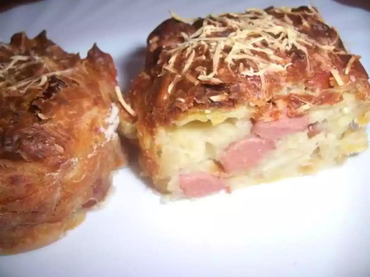 Muffins aux poireaux et aux knackis - photo 3