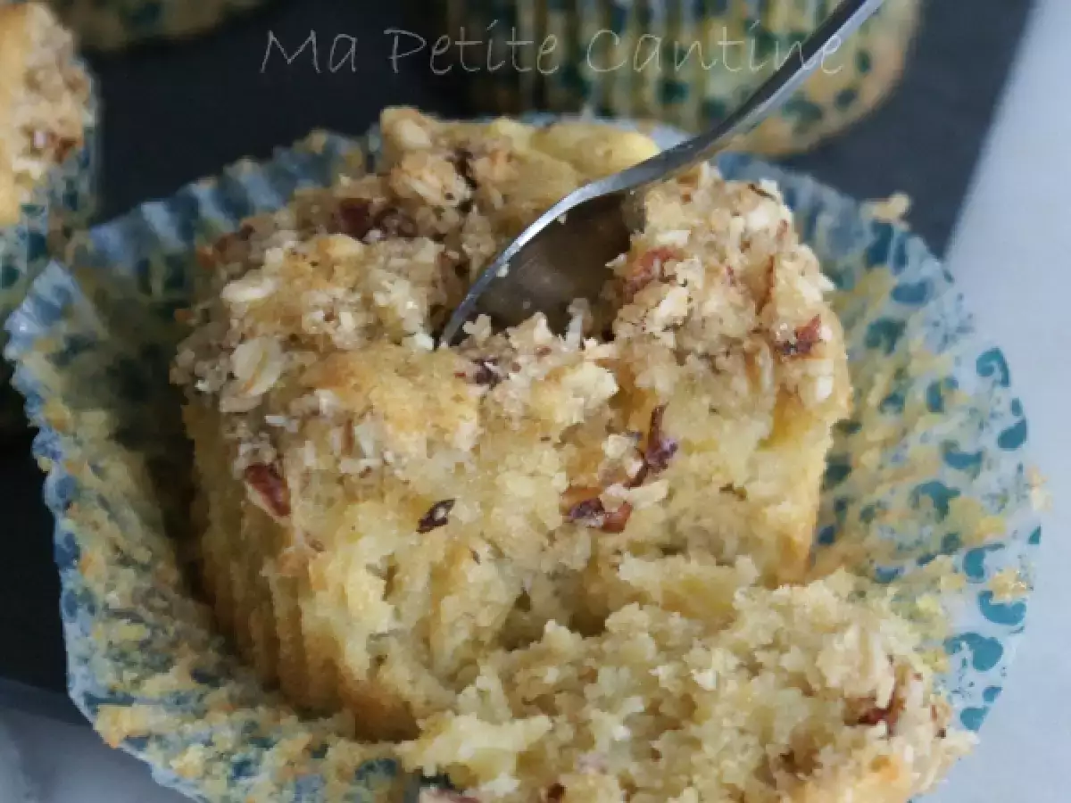 Muffins aux Pomme, Noisettes & Avoine - photo 2