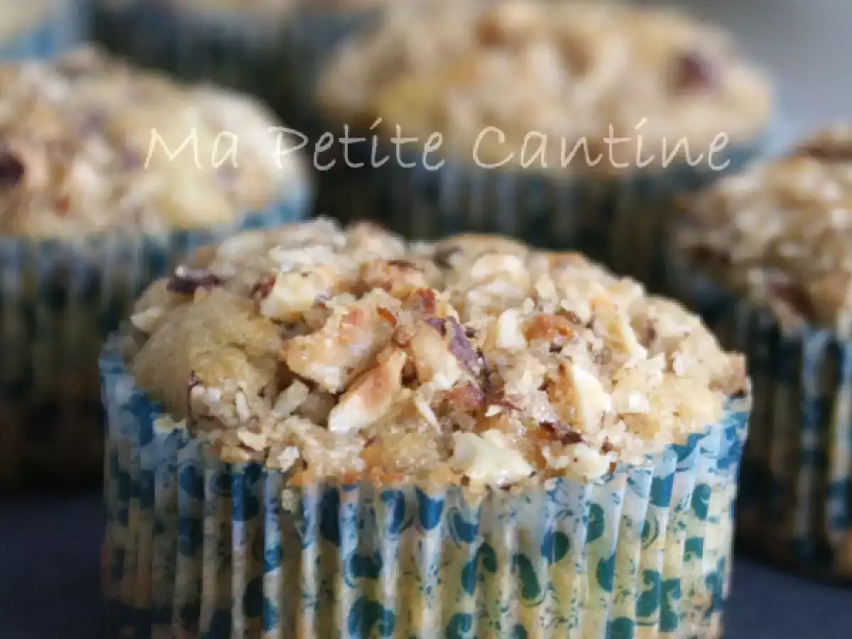 Muffins aux Pomme, Noisettes & Avoine - photo 3