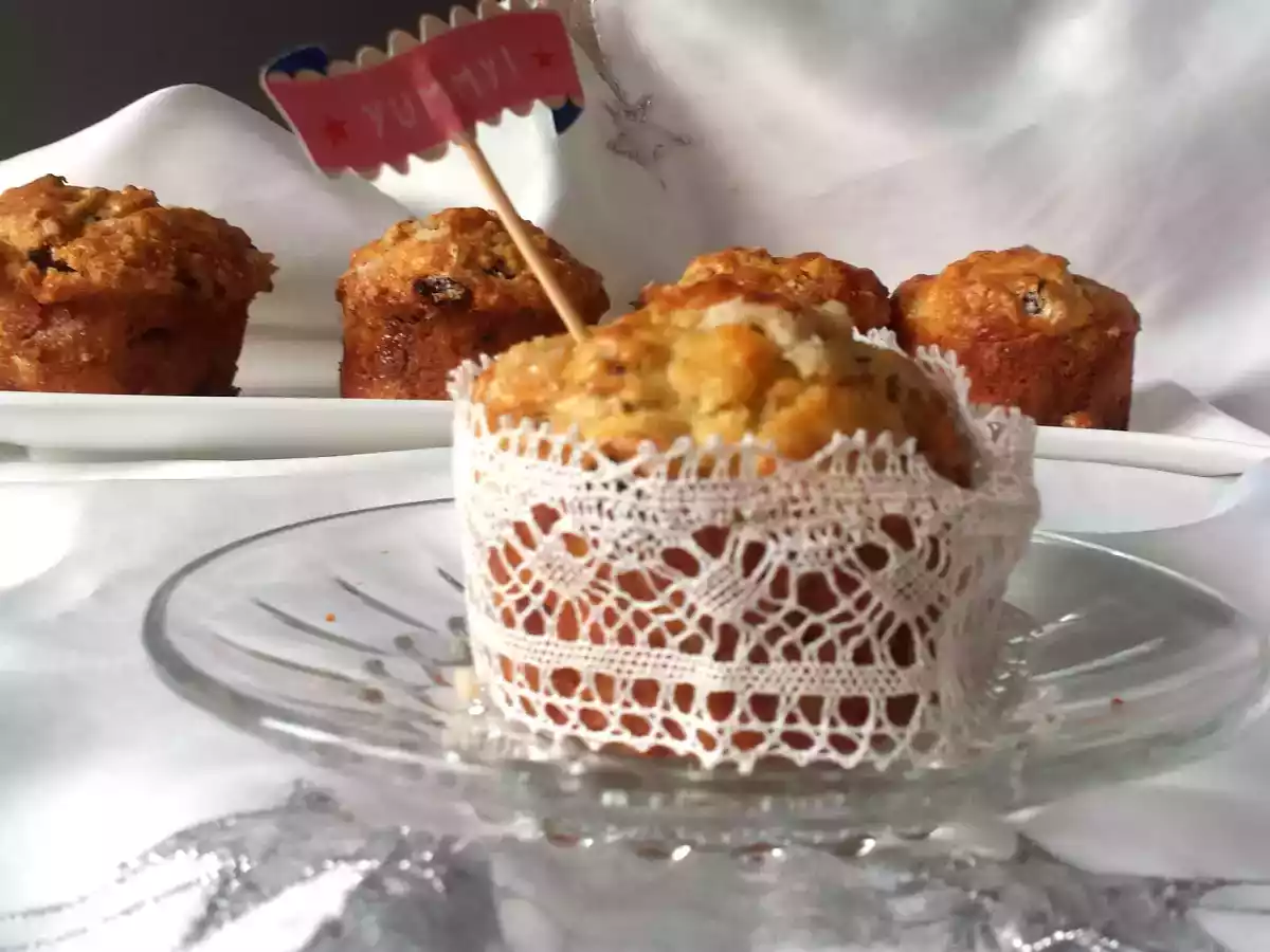 Muffins aux raisins