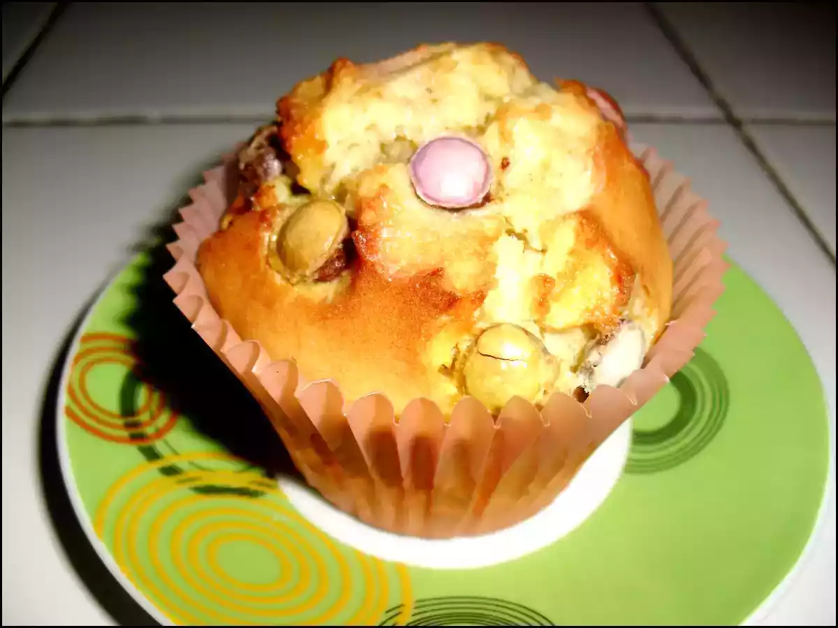 Muffins aux smarties
